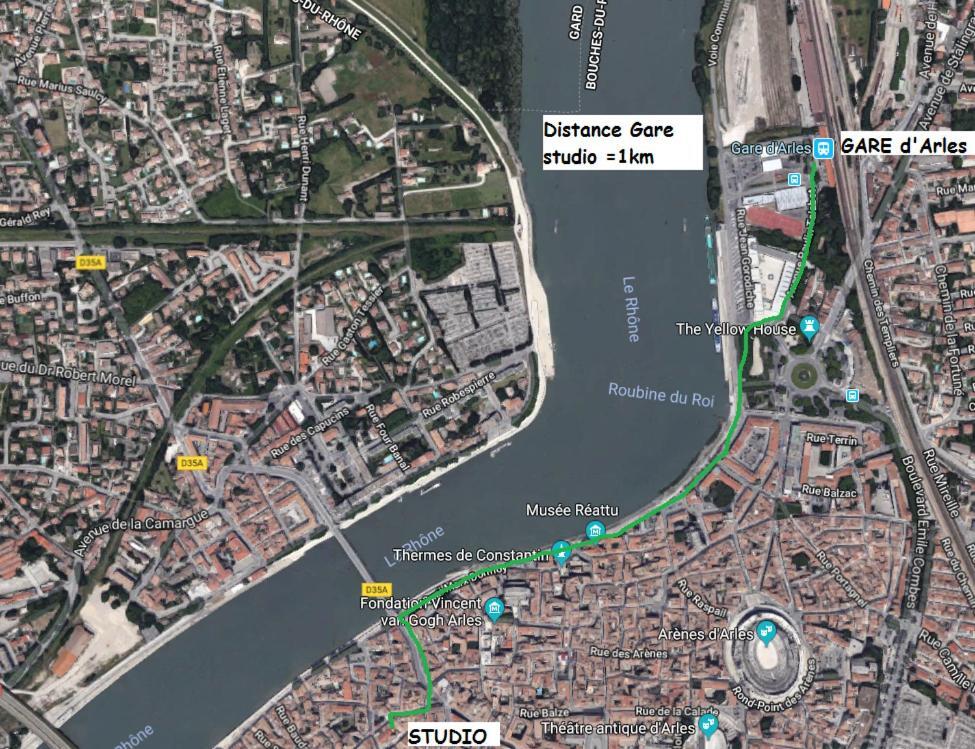 Studio Climatise, La Cloison Arles Exterior foto